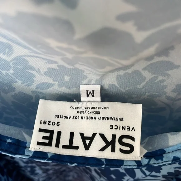 Skatie Vibrant Blue Floral Mini Dress - Picture 7 of 11